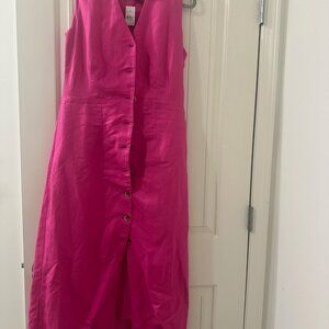 Ann Taylor Linen Dress SIze 6 NWT